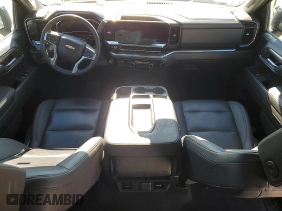 2023 Chevrolet Silverado 1500 LT with VIN 1GCUDDED2PZ261337, listed as a Copart auction lot 86740544 with 24,362 mi miles and Salvage Title. Bid and sale history available at carsss.com. Image 8.