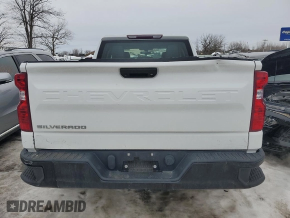 2020 Chevrolet Silverado 1500 Work Truck with VIN 1GCRWAEH4LZ315314, listed as a Copart auction lot 47257715 with 62,963 mi miles and Clean Title. Bid and sale history available at DreamBid. Image 6.