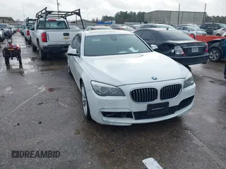 2015 BMW 7 Series 740Li with VIN WBAYE4C54FD947205, listed as a IAAI auction lot 41566291 with 172,729 mi miles and . Bid and sale history available at DreamBid. Image 1.