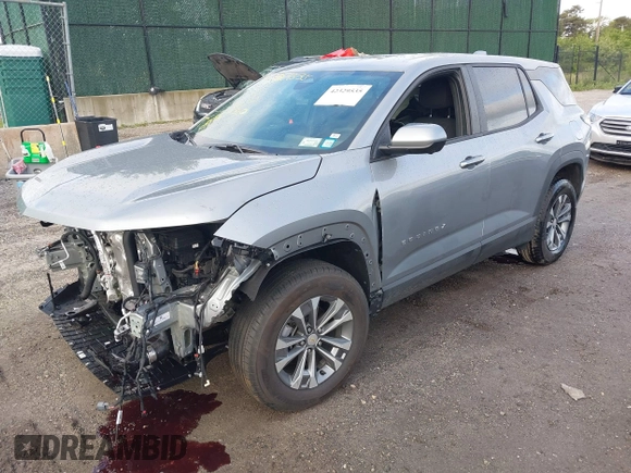 2025 Chevrolet Equinox AWD LT with VIN 3GNAXPEG1SL163963, listed as a IAAI auction lot 42329535 with 3,904 mi miles and . Bid and sale history available at DreamBid. Image 19.