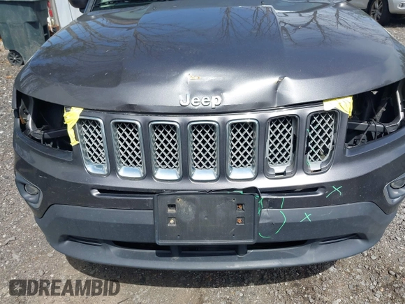 2017 Jeep Compass High Altitude with VIN 1C4NJDEB5HD175630, listed as a IAAI auction lot 42066679 with 114,585 mi miles. Bid and sale history available at carsss.com. Image 6.