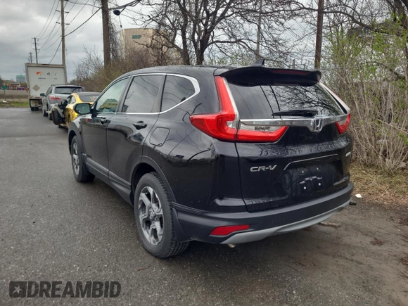 2019 Honda CR-V EX-L with VIN 2HKRW2H82KH108847, listed as a Copart auction lot 55752575 with 148,964 mi miles and Clean Title. Bid and sale history available at carsss.com. Image 3.