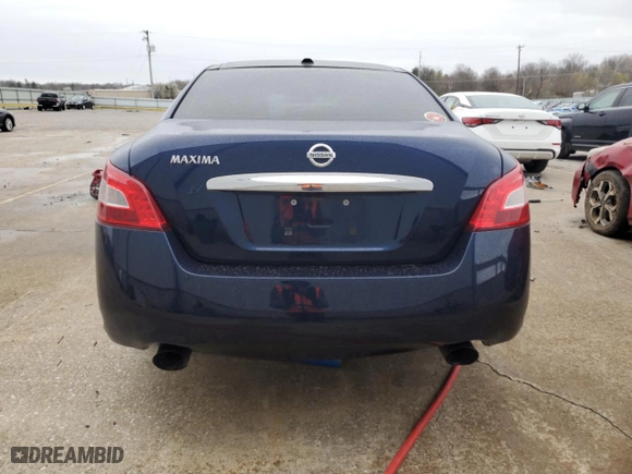 2009 Nissan Maxima 3.5 S with VIN 1N4AA51E29C814094, listed as a Copart auction lot 49481495 with 106,410 mi miles and Salvage Title. Bid and sale history available at carsss.com. Image 6.