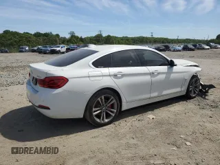 2019 BMW 4 Series 430i xDrive with VIN WBA4J3C53KBL08260, listed as a Copart auction lot 57282725 with 62,640 mi miles and Salvage title. Bid and sale history available at DreamBid. Image 3.