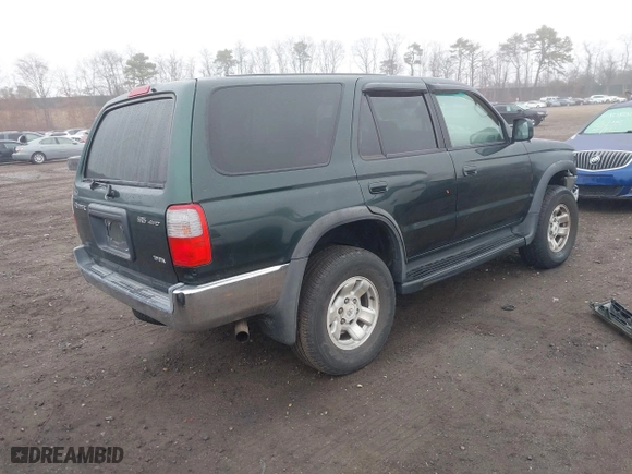 1999 Toyota 4Runner SR5 with VIN JT3HN86R4X0198993, listed as a IAAI auction lot 41807669 with 187,269 mi miles. Bid and sale history available at carsss.com. Image 4.