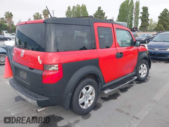 2005 Honda Element EX with VIN 5J6YH18675L014228, listed as a IAAI auction lot 42164453 with 182,423 mi miles and . Bid and sale history available at DreamBid. Image 4.