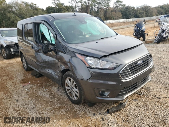 2020 Ford Transit Connect XLT with VIN NM0GS9F27L1454084, listed as a Copart auction lot 42325595 with 62,457 mi miles and Non repairable. Bid and sale history available at DreamBid. Image 4.
