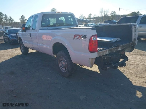 2015 Ford Super Duty F-250 SRW XLT with VIN 1FT7X2B69FEB71297, listed as a IAAI auction lot 41665201 with 214,931 mi miles. Bid and sale history available at carsss.com. Image 3.