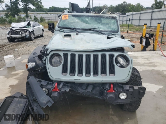 2023 Jeep Wrangler Rubicon с VIN 1C4HJXFG8PW601421, выставлен на аукционе Copart как лот 55970475 с пробегом 46 743 миль миль и Списание • Salvage title. История ставок и продаж доступна на DreamBid. Изображение 5.