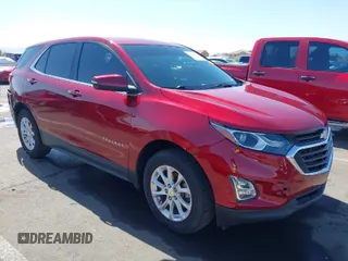 2019 Chevrolet Equinox LT with VIN 3GNAXKEVXKL152963, listed as a IAAI auction lot 41712871 with 96,016 mi miles. Bid and sale history available at carsss.com. Image 1.