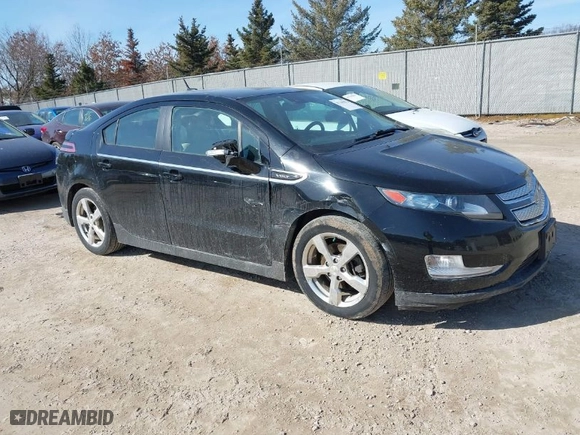 2011 Chevrolet Volt with VIN 1G1RD6E44BU100469, listed as a IAAI auction lot 41749871 with 163,903 mi miles. Bid and sale history available at carsss.com. Image 1.