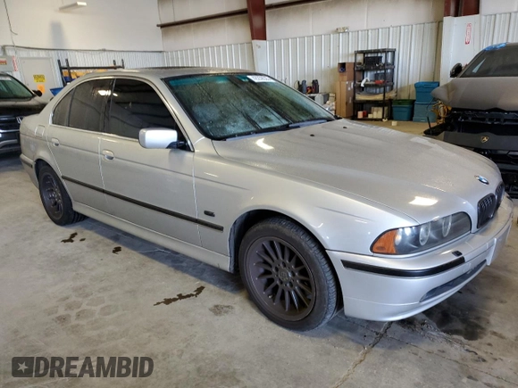 2002 BMW 5 Series 540iA with VIN WBADN63422GN85210, listed as a Copart auction lot 42259535 with 122,703 mi miles and Clean Title. Bid and sale history available at carsss.com. Image 4.