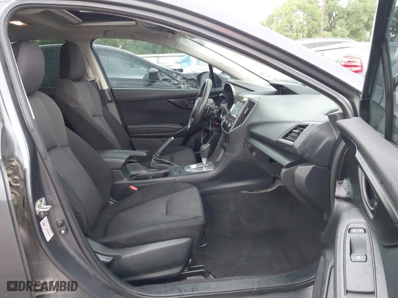 2019 Subaru Impreza Premium with VIN 4S3GTAD69K3725933, listed as a IAAI auction lot 41919500 with 102,556 mi miles. Bid and sale history available at carsss.com. Image 5.