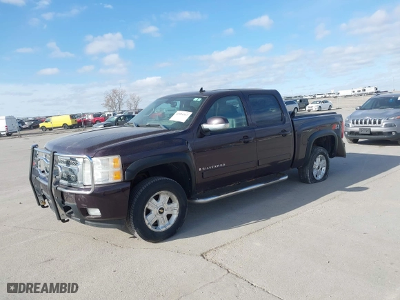2008 Chevrolet Silverado 1500 LTZ with VIN 2GCEK133081240175, listed as a IAAI auction lot 42024317 with 214,559 mi miles. Bid and sale history available at carsss.com. Image 19.