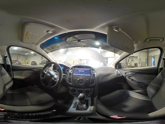 2012 Ford Focus SE with VIN 1FAHP3F28CL208855, listed as a Copart auction lot 63766165 with 168,183 mi miles and Salvage title. Bid and sale history available at DreamBid. Image 14.