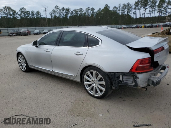 2018 Volvo S90 Inscription with VIN LVYBC0AL4JP035893, listed as a Copart auction lot 86851984 with 82,234 mi miles and Salvage Title. Bid and sale history available at carsss.com. Image 2.
