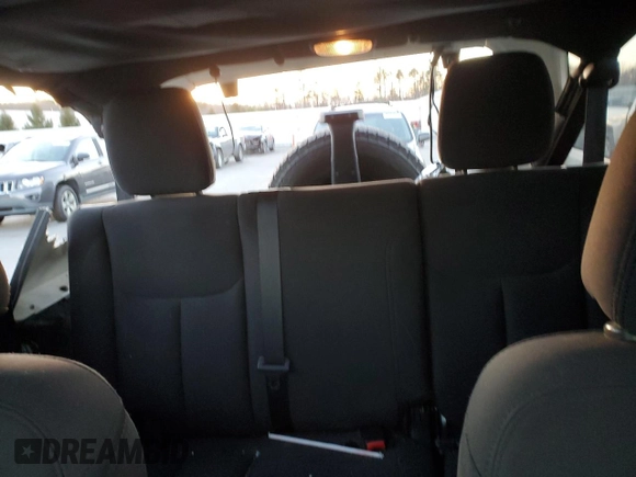 2018 Jeep Wrangler Unlimited Sport with VIN 1C4BJWDG6JL898068, listed as a Copart auction lot 80882454 with 128,136 mi miles and Salvage title. Bid and sale history available at DreamBid. Image 10.