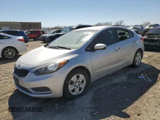 2016 Kia Forte LX z VIN KNAFK4A6XG5535717, wystawiony jako Copart lot #49861125 z przebiegiem Nie podano mil oraz Szkoda całkowita • Salvage title. Historia ofert i sprzedaży dostępna na DreamBid. Obrazek 1.