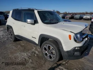 2015 Jeep Renegade Limited with VIN ZACCJBDT0FPB59788, listed as a Copart auction lot 42607025 with 60,191 mi miles and Salvage Title. Bid and sale history available at DreamBid. Image 4.