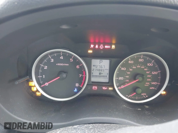 2013 Subaru Crosstrek Premium with VIN JF2GPACC5D2217013, listed as a IAAI auction lot 42261633 with 214,885 mi miles and . Bid and sale history available at DreamBid. Image 7.