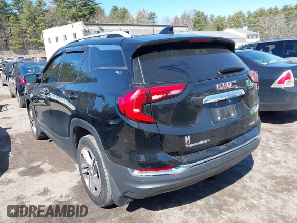 2019 GMC Terrain SLT with VIN 3GKALVEV5KL353096, listed as a IAAI auction lot 41825008 with 125,572 mi miles. Bid and sale history available at carsss.com. Image 14.