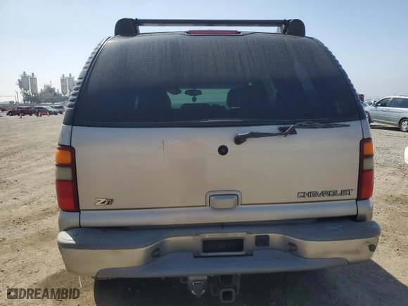 2003 Chevrolet Tahoe Z71 with VIN 1GNEK13T43R242096, listed as a Copart auction lot 50371775 with 0 mi miles and Salvage Title. Bid and sale history available at carsss.com. Image 6.