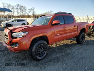 2018 Toyota Tacoma SR5 with VIN 5TFAZ5CNXJX054445, listed as a Copart auction lot 49838585 with 77,917 mi miles and Salvage Title. Bid and sale history available at DreamBid. Image 1.