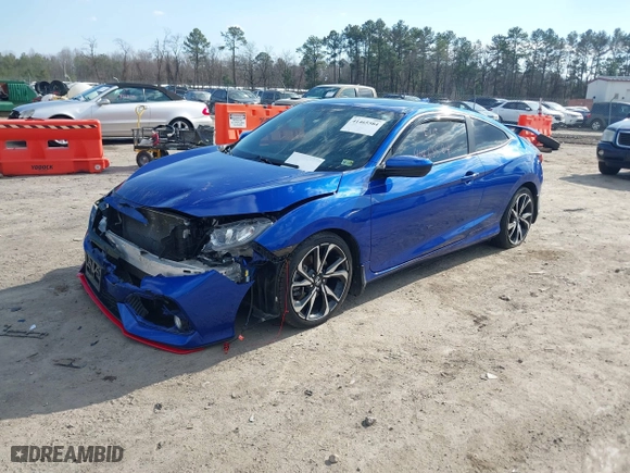 2019 Honda Civic Si Coupe with VIN 2HGFC3A55KH754427, listed as a IAAI auction lot 41465584 with NaN miles. Bid and sale history available at carsss.com. Image 17.