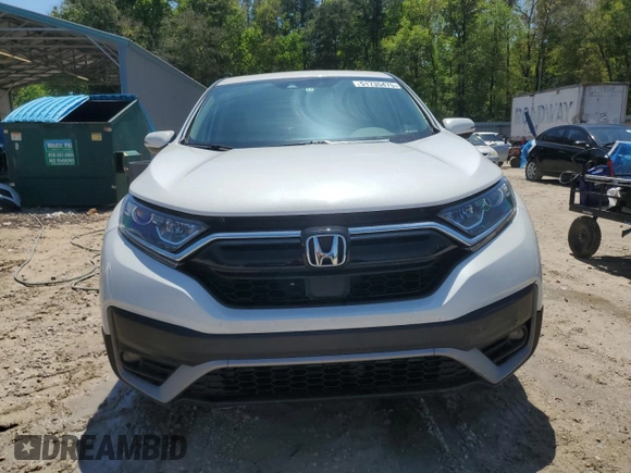 2021 Honda CR-V EX-L with VIN 5J6RW1H87ML007953, listed as a Copart auction lot 51735475 with 43,150 mi miles and Salvage Title. Bid and sale history available at carsss.com. Image 5.