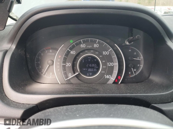 2014 Honda CR-V LX with VIN 2HKRM4H34EH693375, listed as a Copart auction lot 54354155 with 216,365 mi miles and Clean Title. Bid and sale history available at carsss.com. Image 9.