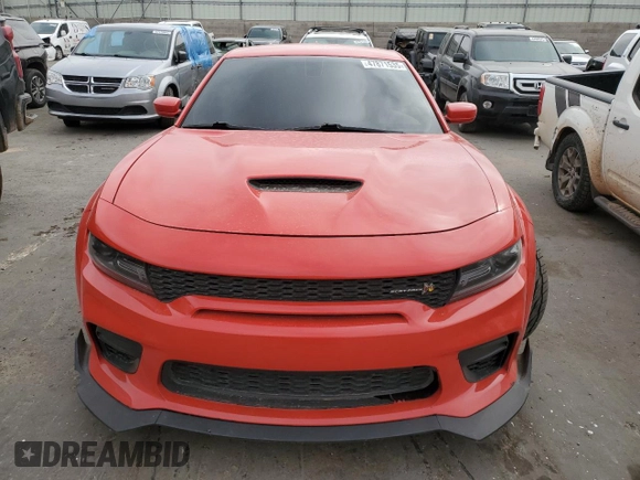 2021 Dodge Charger Scat Pack Widebody with VIN 2C3CDXGJ2MH540691, listed as a Copart auction lot 47871535 with 82,582 mi miles and Salvage Title. Bid and sale history available at carsss.com. Image 5.