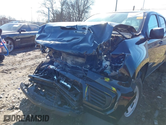 2021 Chevrolet Colorado 4WD Work Truck with VIN 1GCGTBENXM1298059, listed as a IAAI auction lot 41465118 with Not provided miles and . Bid and sale history available at DreamBid. Image 6.
