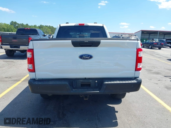 2022 Ford F-150 XL with VIN 1FTFX1E58NFB73477, listed as a IAAI auction lot 42313280 with 18,935 mi miles and . Bid and sale history available at DreamBid. Image 16.