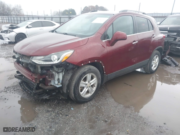 2017 Chevrolet Trax LT with VIN 3GNCJLSB8HL144444, listed as a IAAI auction lot 41150762 with 134,356 mi miles. Bid and sale history available at carsss.com. Image 17.