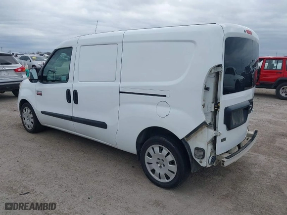 2015 Ram ProMaster City Cargo Van Tradesman SLT with VIN ZFBERFBT9F6954633, listed as a IAAI auction lot 41401929 with 97,728 mi miles. Bid and sale history available at carsss.com. Image 3.