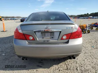 2006 Infiniti M45 Sport with VIN JNKBY01E26M205797, listed as a Copart auction lot 87472444 with 287,966 mi miles and Salvage Title. Bid and sale history available at carsss.com. Image 6.