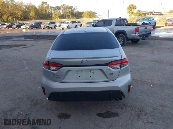 2023 Toyota Corolla SE with VIN 5YFS4MCE6PP158287, listed as a IAAI auction lot 41795751 with 37,293 mi miles. Bid and sale history available at carsss.com. Image 16.