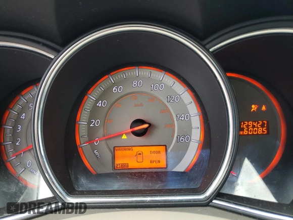 2009 Nissan Murano SL with VIN JN8AZ18W59W134056, listed as a Copart auction lot 66243024 with 129,427 mi miles and Salvage Title. Bid and sale history available at carsss.com. Image 9.