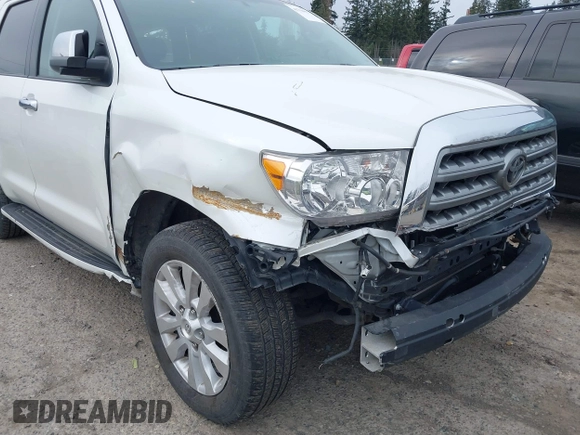 2017 Toyota Sequoia Platinum with VIN 5TDDY5G11HS150228, listed as a IAAI auction lot 41756057 with 57,727 mi miles. Bid and sale history available at carsss.com. Image 19.