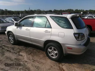 2001 Lexus RX 300 with VIN JTJHF10U110188231, listed as a IAAI auction lot 42135609 with 236,462 mi miles. Bid and sale history available at carsss.com. Image 3.