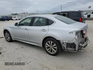 2012 Infiniti M37 with VIN JN1BY1AR5CM395605, listed as a Copart auction lot 83316794 with 64,201 mi miles and Salvage Title. Bid and sale history available at carsss.com. Image 2.