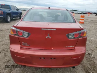 2014 Mitsubishi Lancer ES with VIN JA32U2FU8EU018201, listed as a Copart auction lot 59586894 with 42,537 mi miles and Salvage Title. Bid and sale history available at carsss.com. Image 6.