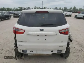 2020 Ford EcoSport SE with VIN MAJ6S3GL3LC313669, listed as a Copart auction lot 53001735 with 66,316 mi miles and Salvage Title. Bid and sale history available at carsss.com. Image 6.