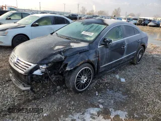 2014 Volkswagen CC R-Line with VIN WVWBP7AN0EE505098, listed as a Copart auction lot 83257454 with 91,108 mi miles and Salvage Title. Bid and sale history available at carsss.com. Image 1.