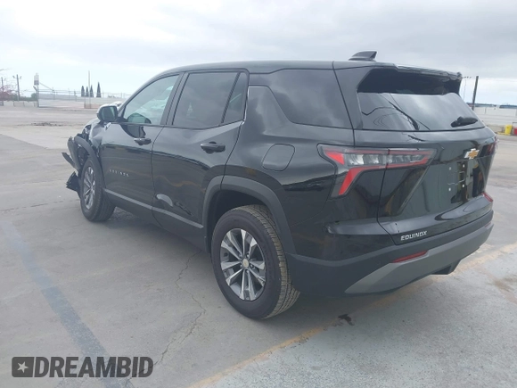 2025 Chevrolet Equinox FWD LT with VIN 3GNAXHEG5SL188502, listed as a IAAI auction lot 42127167 with 2,530 mi miles and . Bid and sale history available at DreamBid. Image 3.