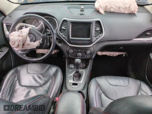 2014 Jeep Cherokee Trailhawk with VIN 1C4PJMBS1EW211570, listed as a Copart auction lot 51465845 with 156,320 mi miles and Salvage Title. Bid and sale history available at carsss.com. Image 8.