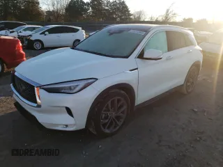 2019 Infiniti QX50 LUXE with VIN 3PCAJ5M37KF103066, listed as a Copart auction lot 71511262 with 59,538 mi miles. Bid and sale history available at carsss.com. Image 1.