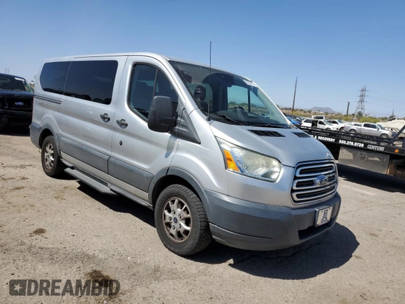2015 Ford Transit XL with VIN 1FMZK1YMXFKB16362, listed as a Copart auction lot 57024515 with 112,665 mi miles and Salvage title. Bid and sale history available at DreamBid. Image 4.