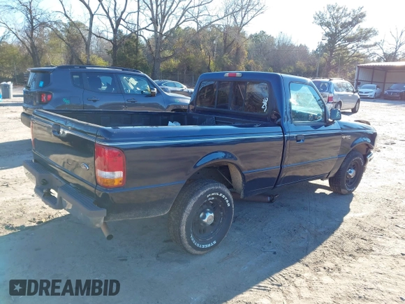 1997 Ford Ranger XLT z VIN 1FTCR10A1VUC49988, wystawiony jako IAAI lot #41257264 z przebiegiem 414 401 mil mil oraz . Historia ofert i sprzedaży dostępna na DreamBid. Obrazek 4.