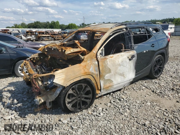 2022 GMC Terrain SLE with VIN 3GKALMEV4NL283153, listed as a Copart auction lot 63816684 with Not provided miles and Salvage title. Bid and sale history available at DreamBid. Image 1.